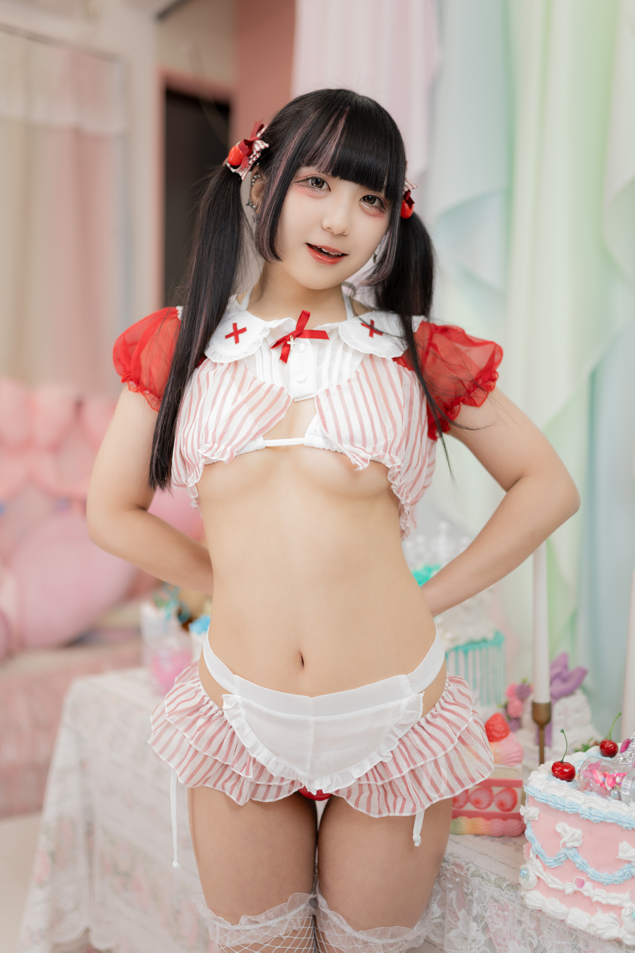 20240213 Ai Takanashi Valentine Maid Bikini